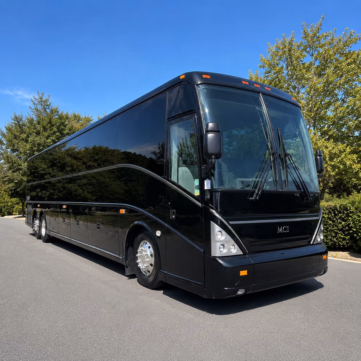 beaverton charter bus services exterior