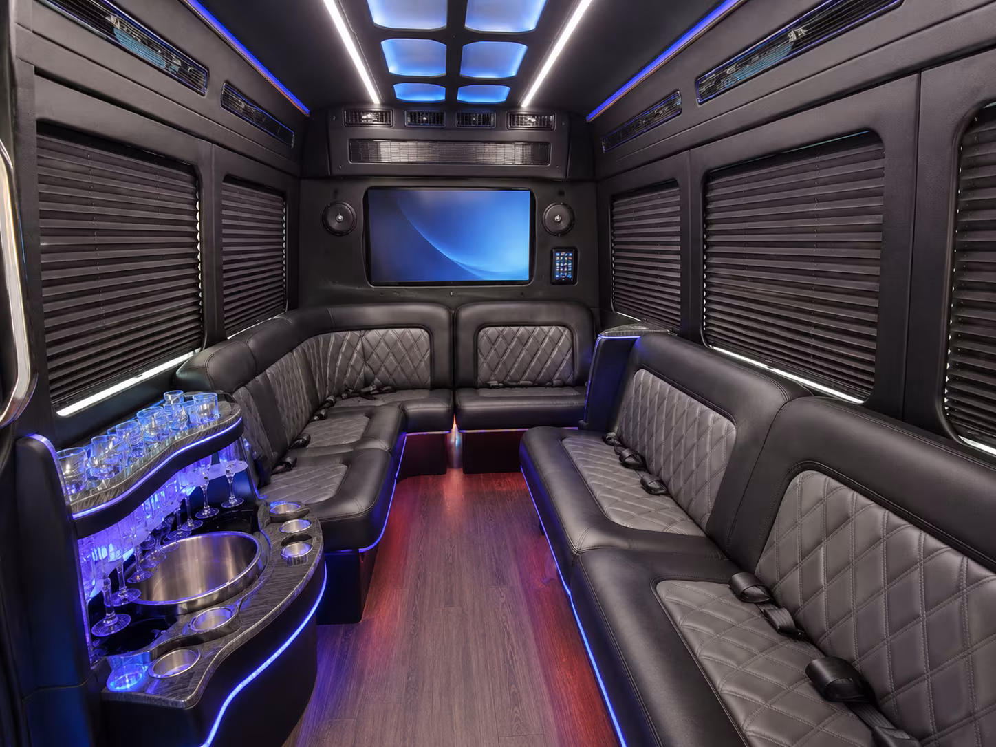 beaverton party bus interior